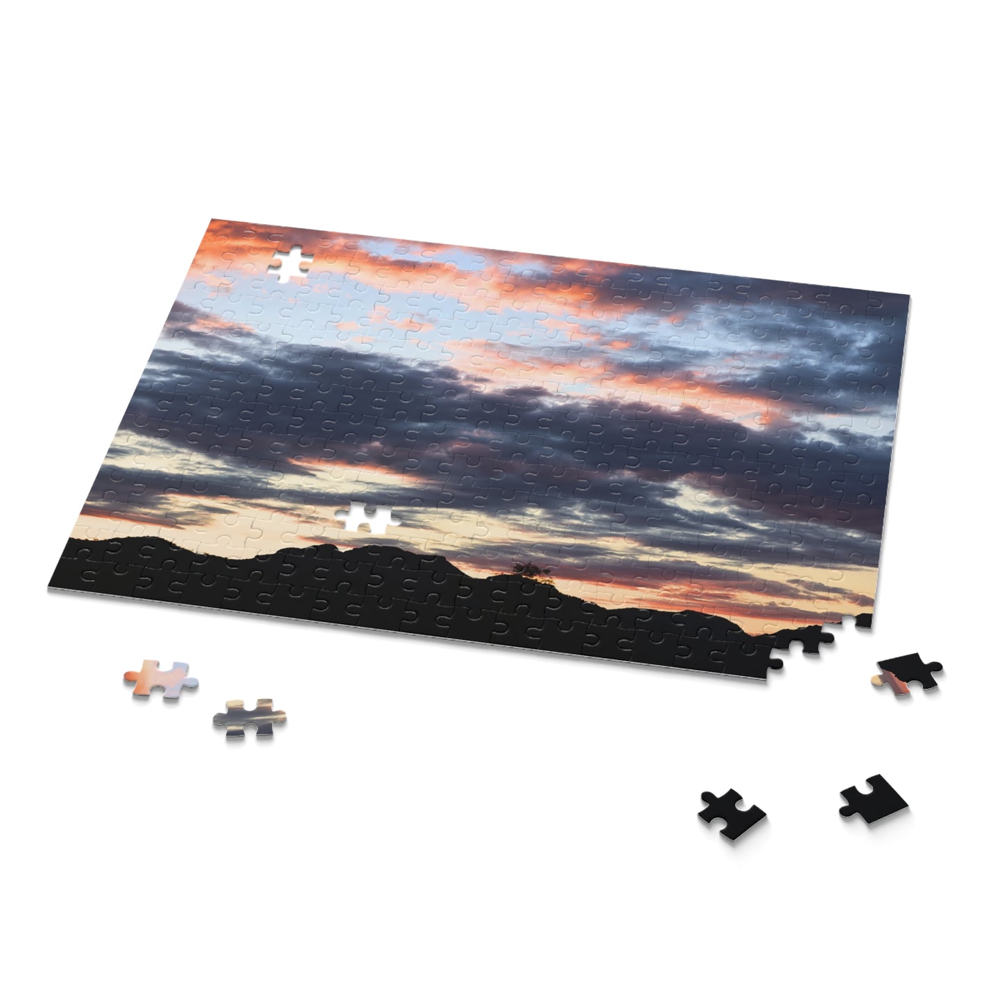 Tonto National Forest After The Rain Sunrise Jigsaw Puzzle | Arizona Cloudscape Puzzle