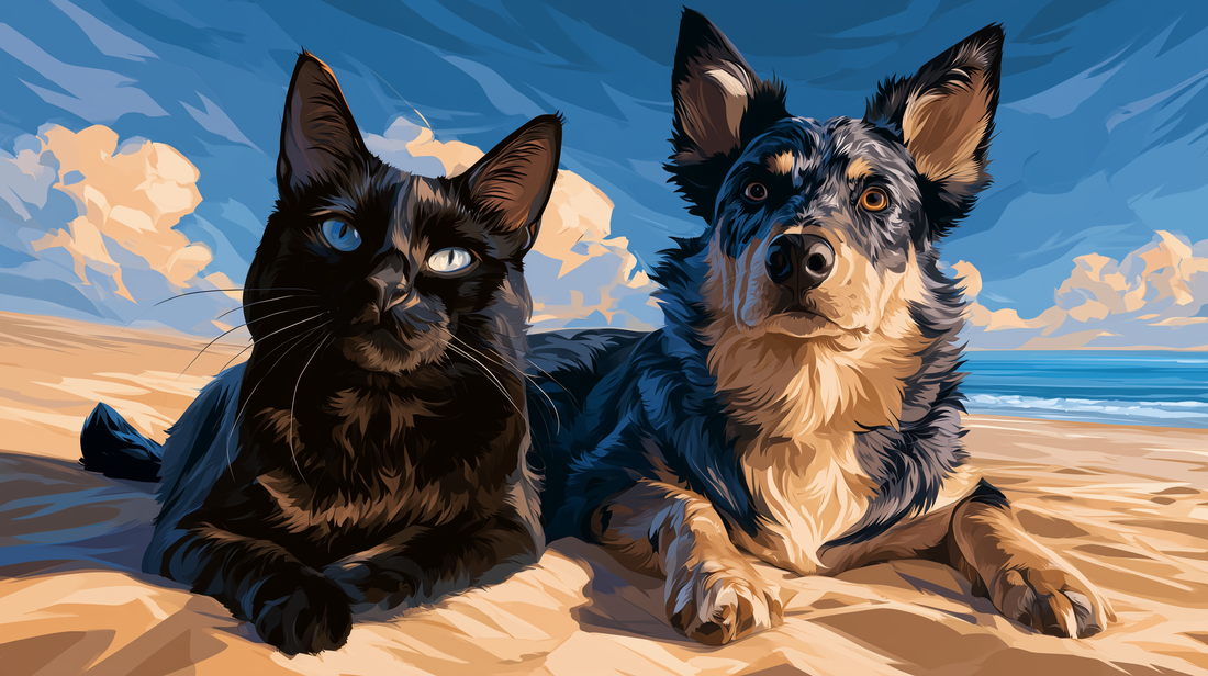 National Beach Day: Beach Tails, Desert Paws, and Sand We Did Not Order