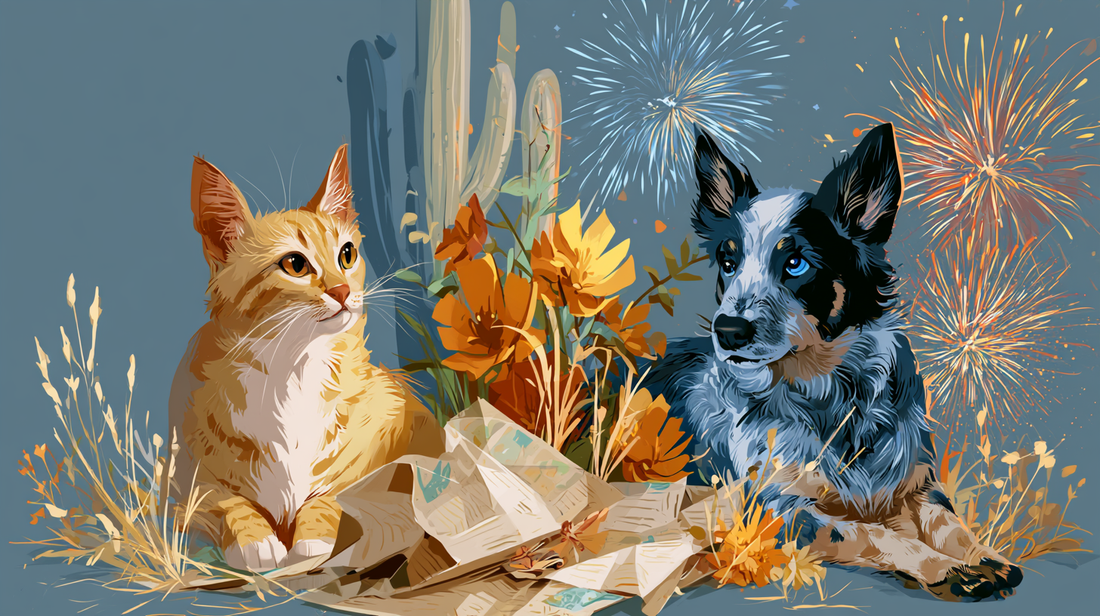When the Sky Gets Loud: A Fourth of July Note for Rescue Dogs, Cats, and the Humans Who Love Them