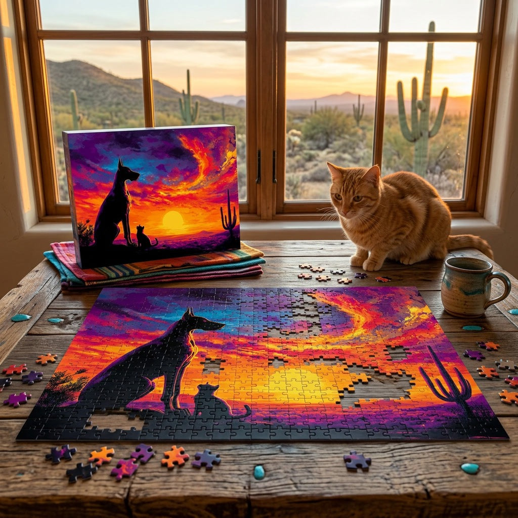 Puzzles, Paws & Desert Wild Things