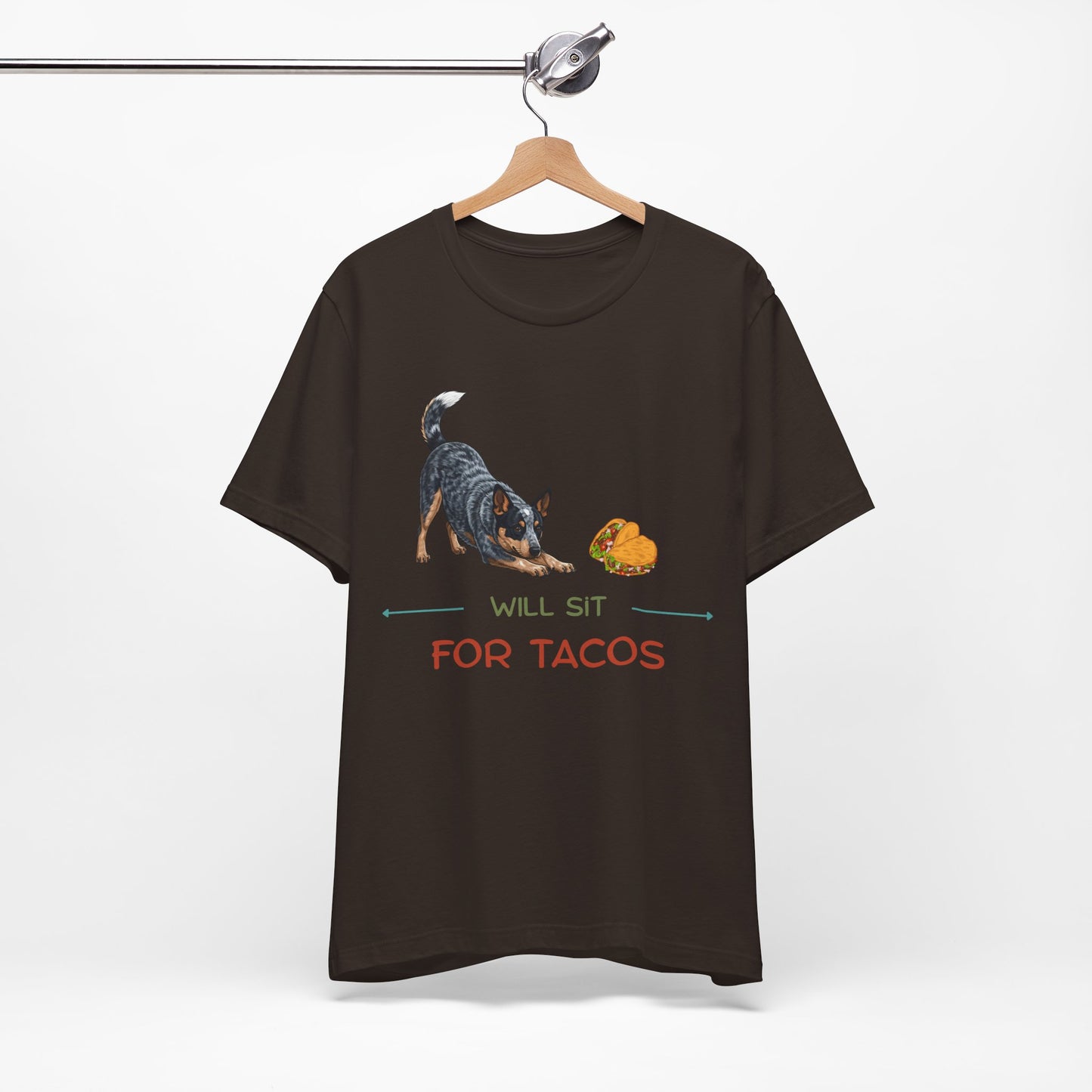 Cattle Dog and Taco Graphic Tee