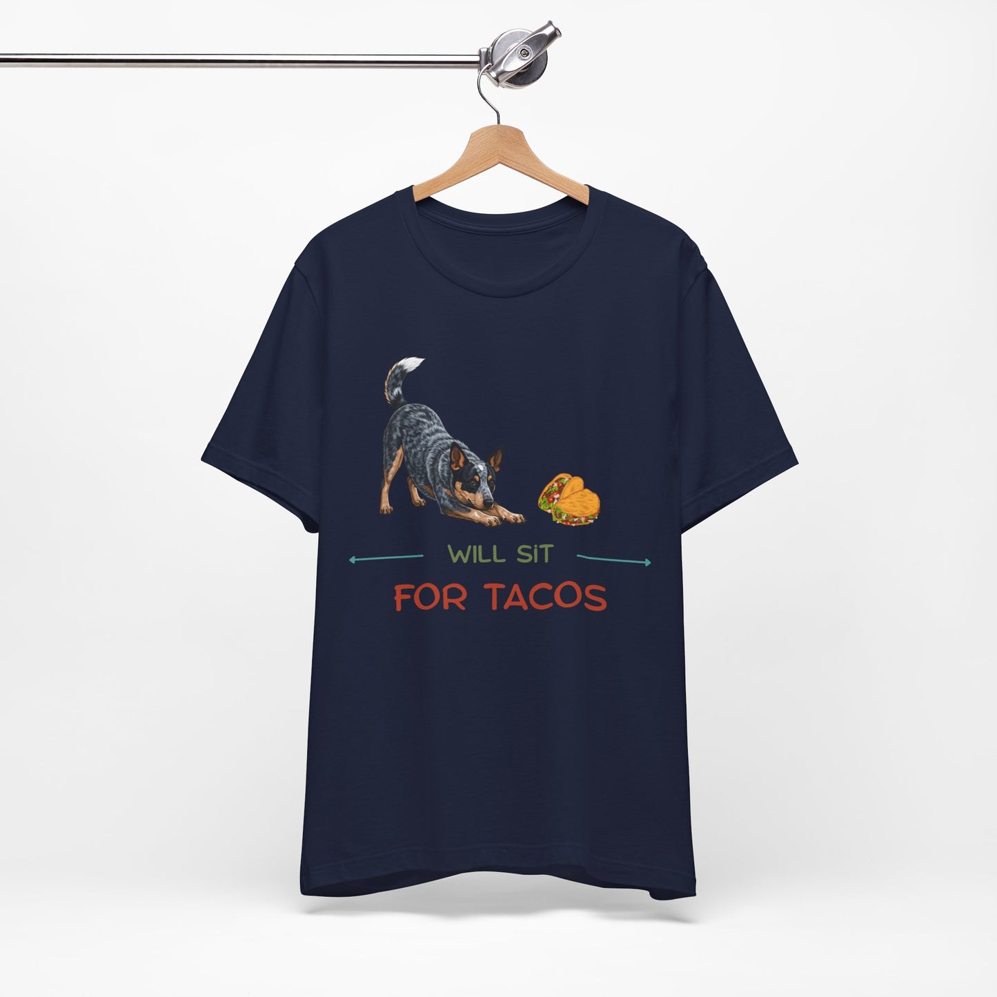 Cattle Dog and Taco Graphic Tee