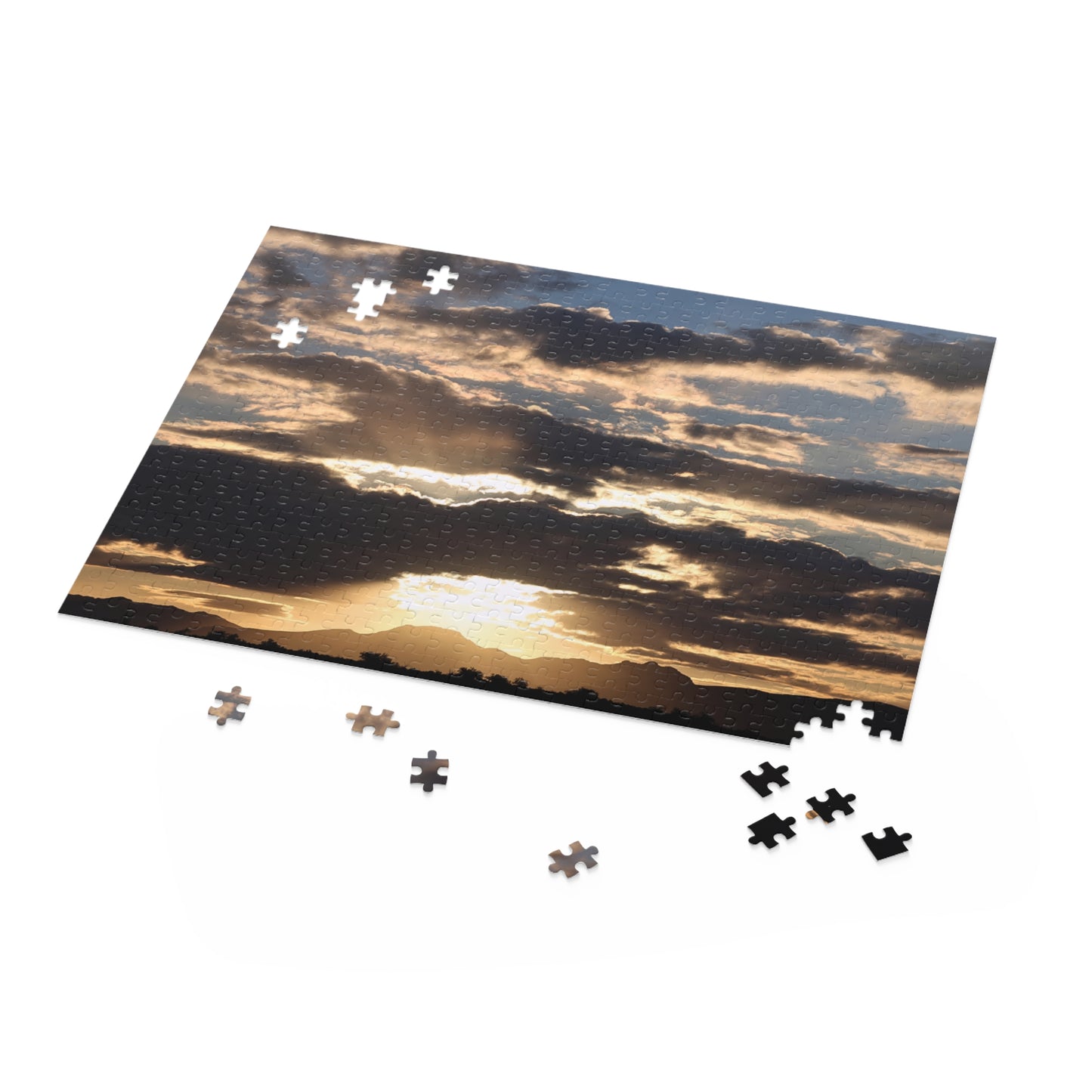 Tonto National Forest Sunrise Jigsaw Puzzle | Arizona Desert Landscape Photo Puzzle