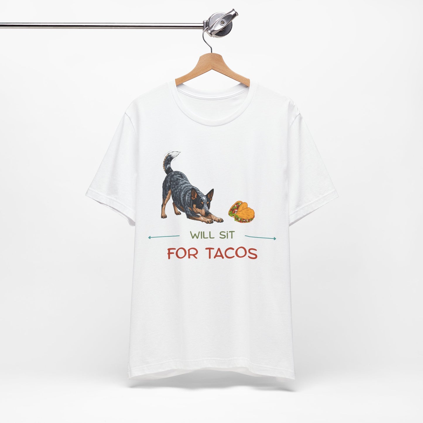 Cattle Dog and Taco Graphic Tee