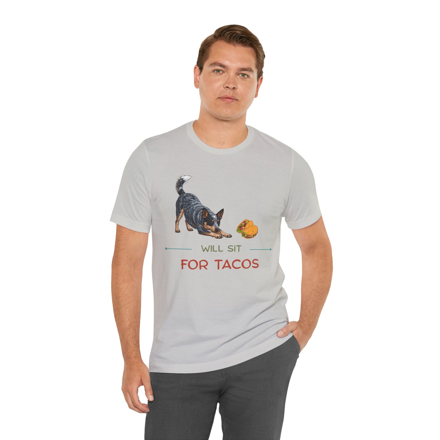 Cattle Dog and Taco Graphic Tee