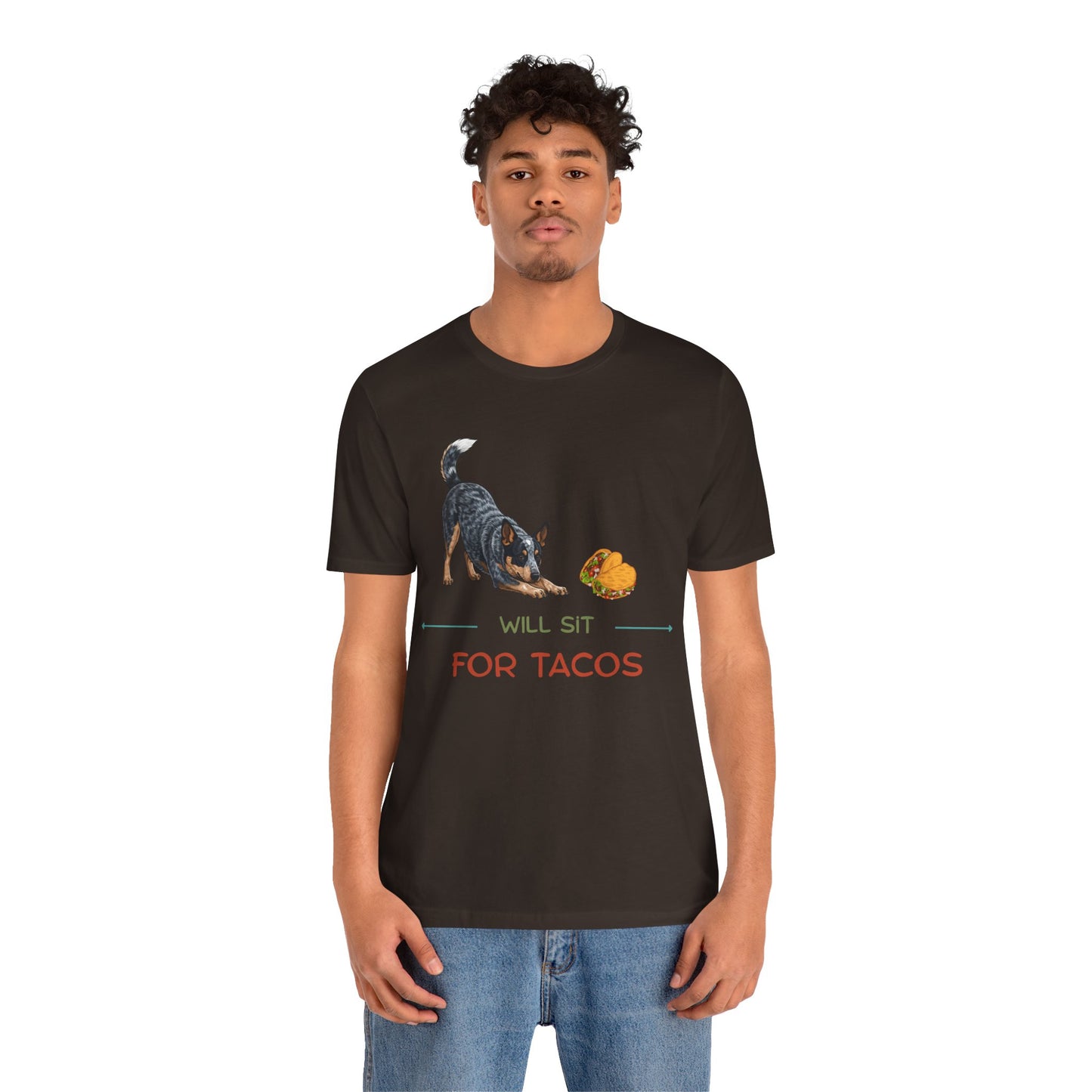 Cattle Dog and Taco Graphic Tee
