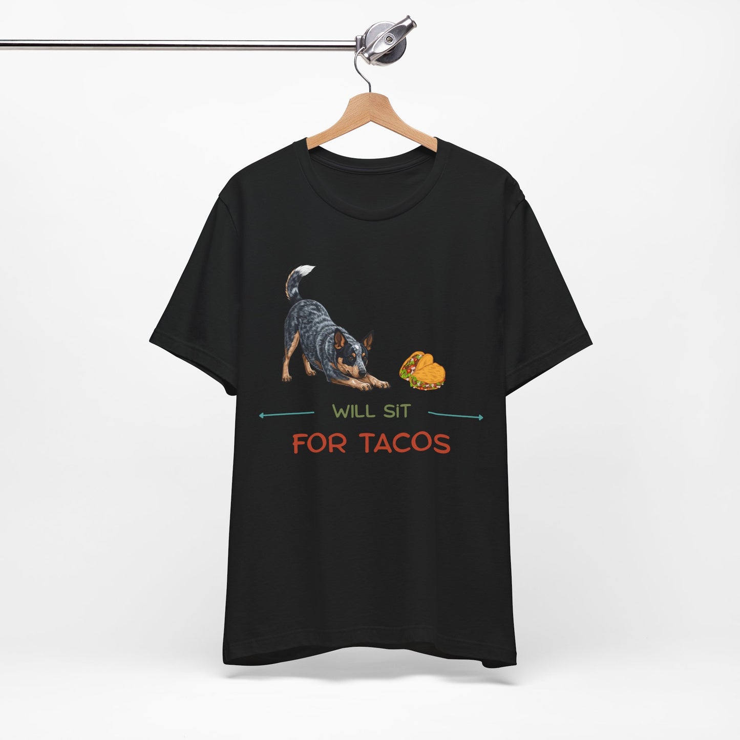 Cattle Dog and Taco Graphic Tee