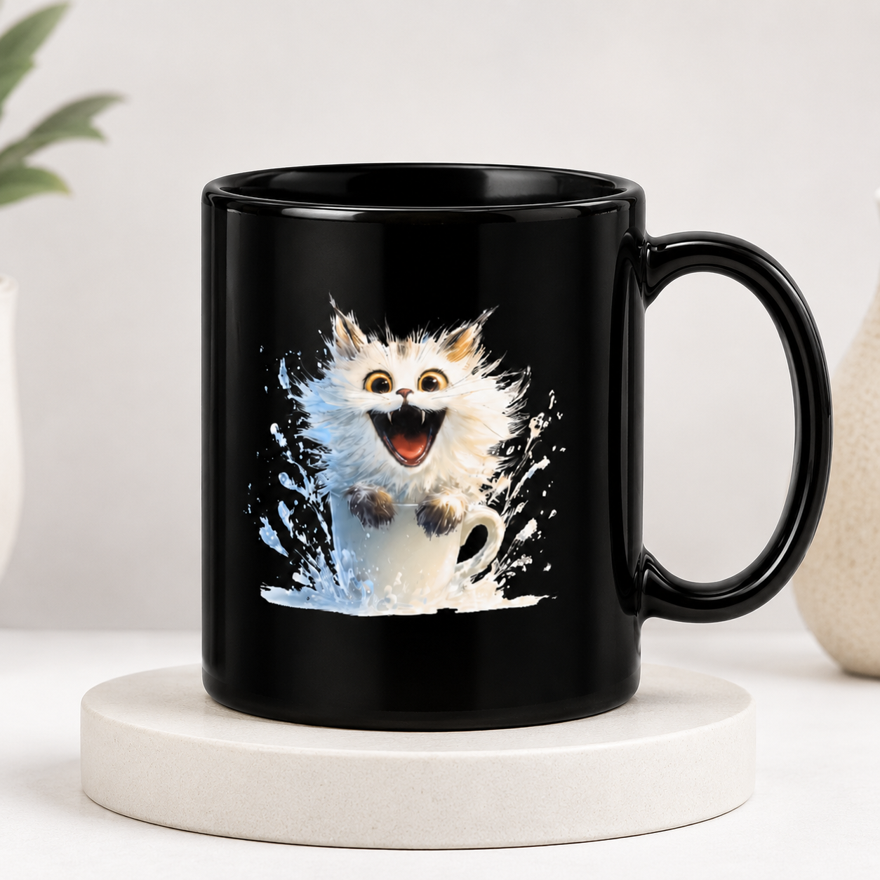 Cat Mug - Cream Puff Cup Chaos