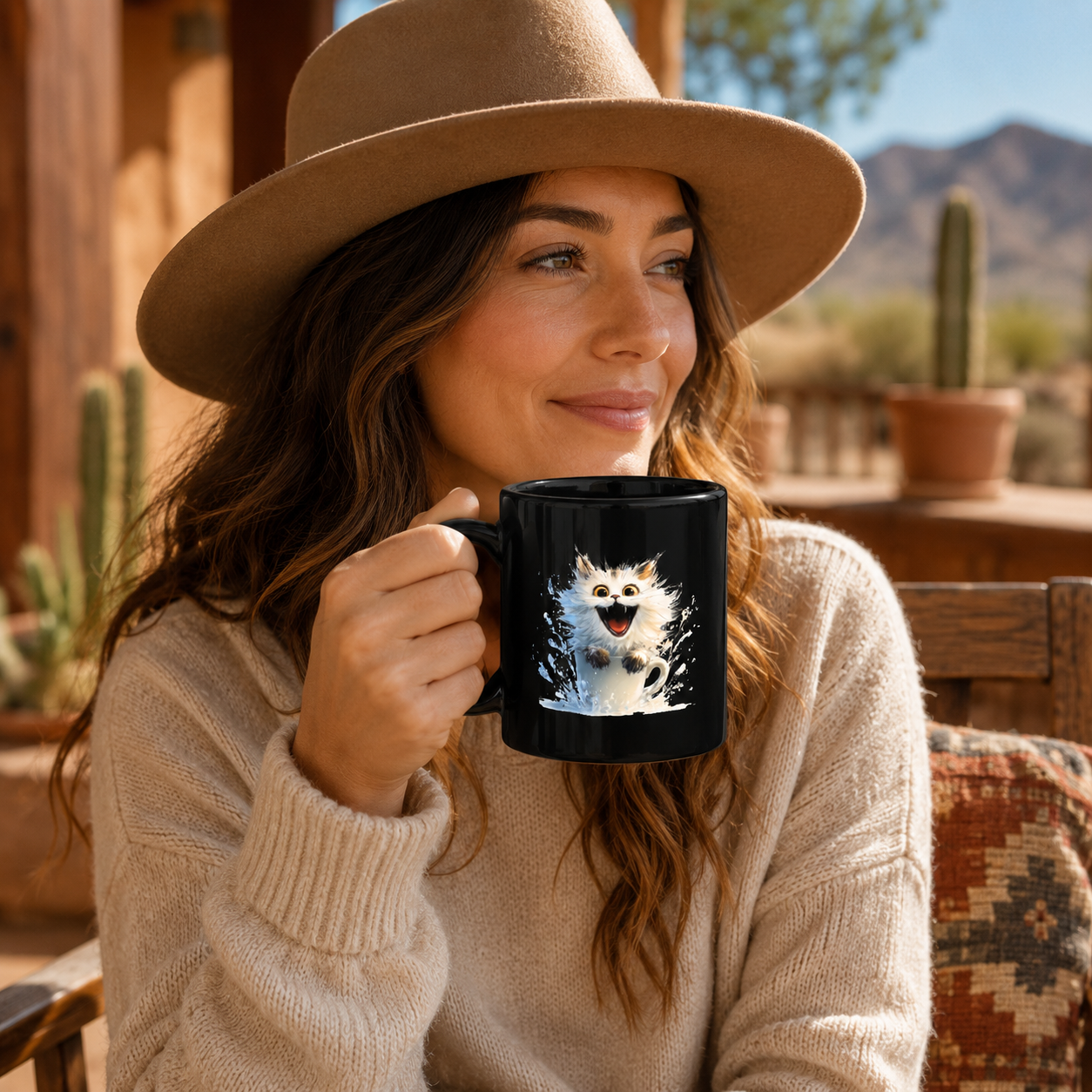 Cat Mug - Cream Puff Cup Chaos
