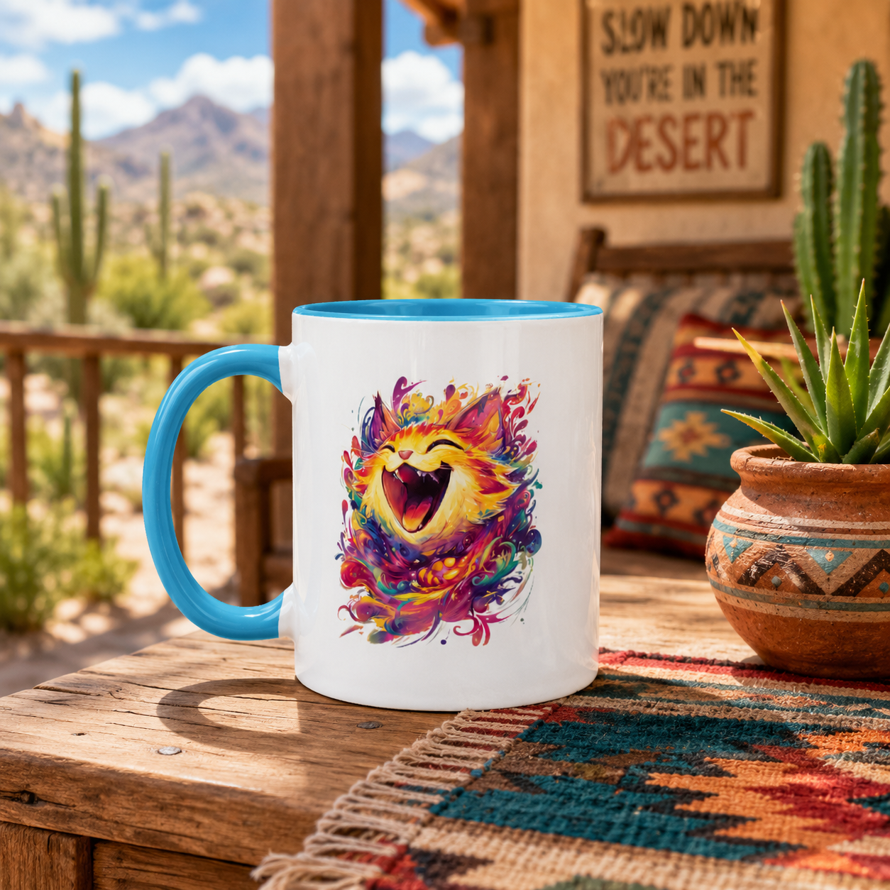 Orange Cat Mug - Pure Orange Cat Energy
