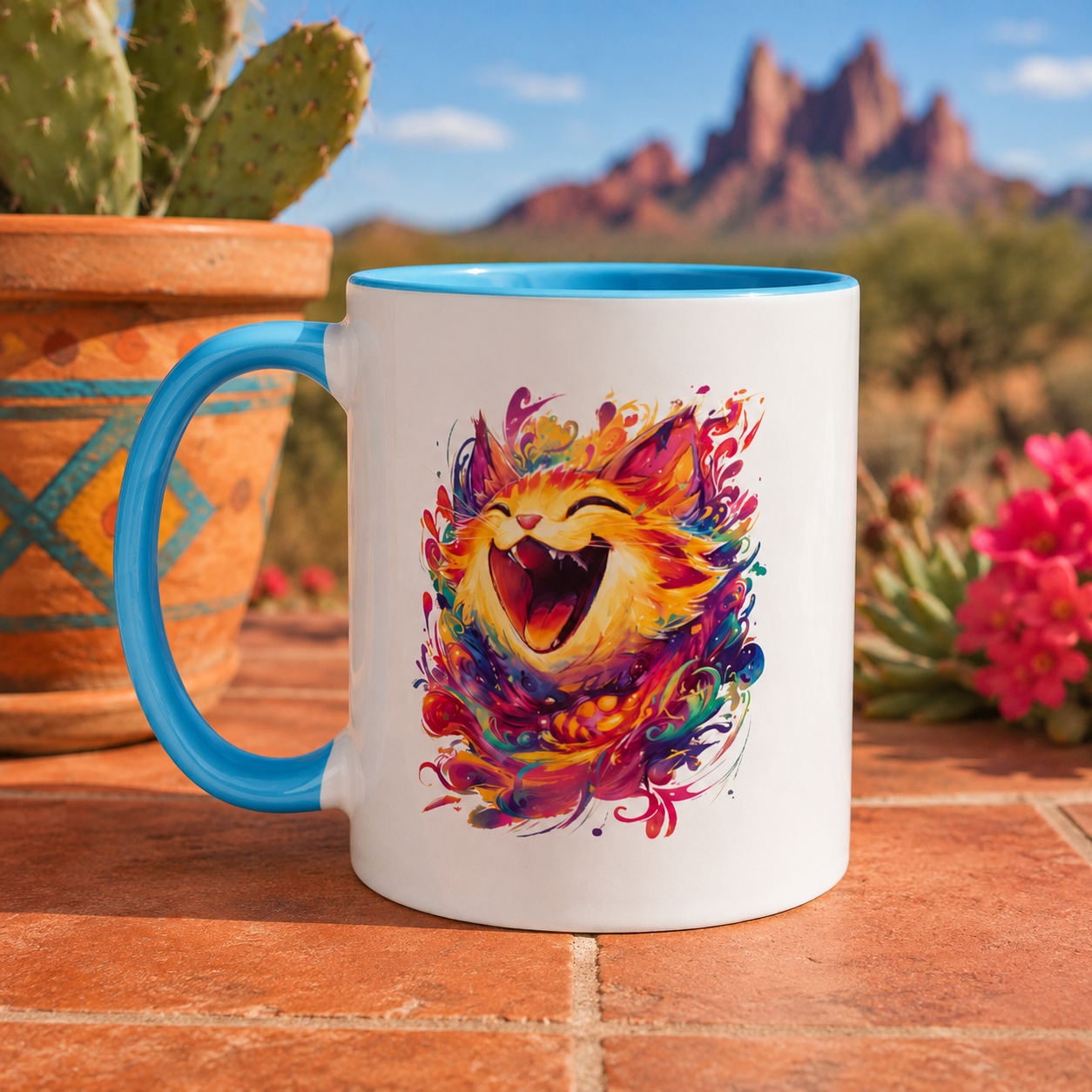 Orange Cat Mug - Pure Orange Cat Energy