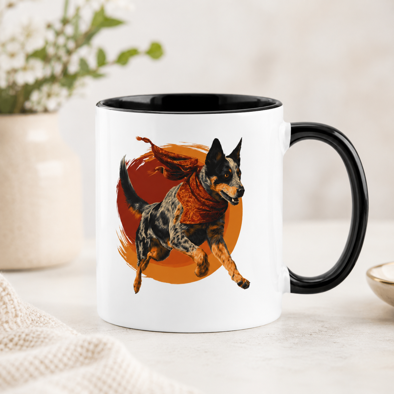 Sunset Trail Heeler Mug - Adventure Awaits