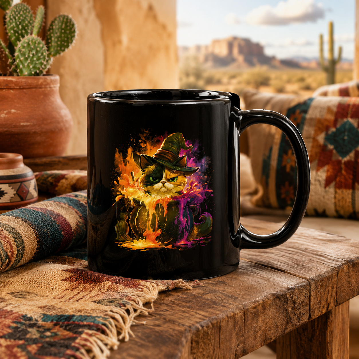 Grumpy Cat Mug - The Spell Has Attitude