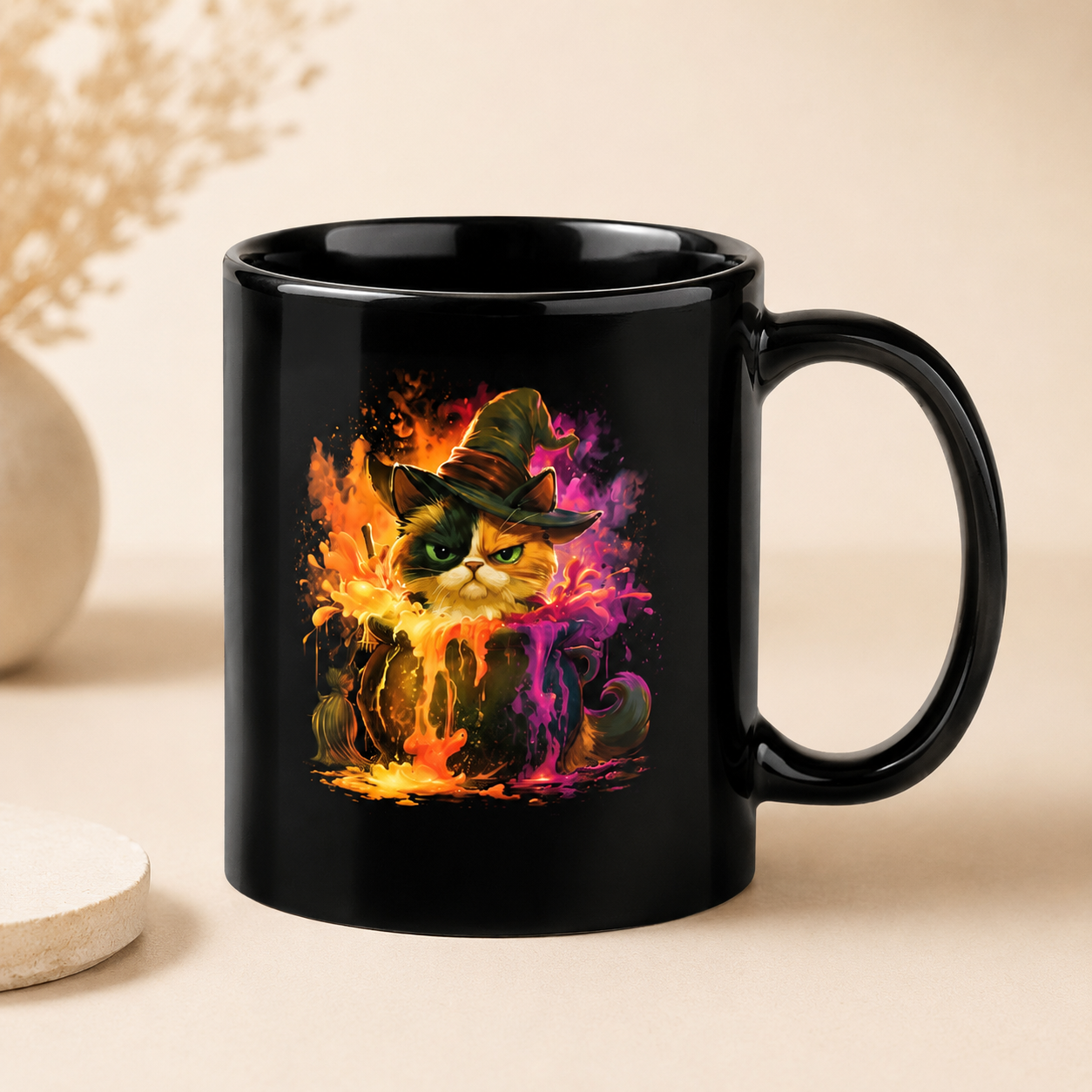 Grumpy Cat Mug - The Spell Has Attitude
